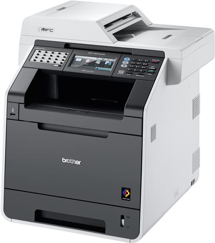 Impresora Brother MFC-9970CDW - Dúplex Multifunción Láser color con Fax, ADF, Escáner Plano, 28ppm negro/color, USB 2.0 ¡¡ CON RED INTEGRADA Y WIFI !!