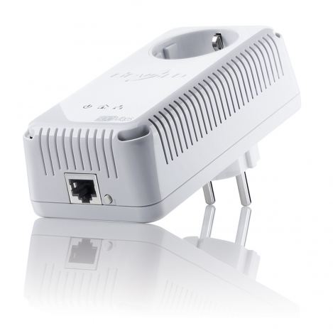 ¡¡Conéctate a Internet a través de la red eléctrica en cualquier sitio de tu casa y conecta entre si todos los dispositivos aptos para la red!! dLAN® 500 AVplus de DEVOLO (1 Adaptador)