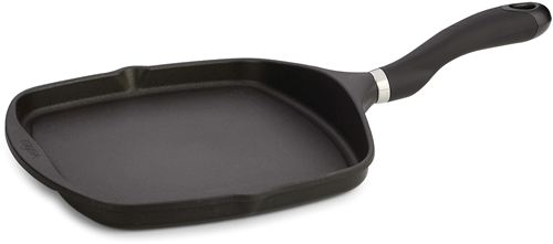 Sartén grill lisa "Black Induction" Valira 4629/25 para inducción, 26x26 cm.