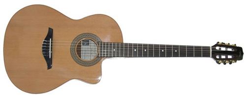 Guitarra clásica Manuel Rodríguez Caballero 10 Cutaway Electric Neck,