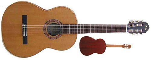 Guitarra clásica Manuel Rodríguez C1 Eco Palo Rojo