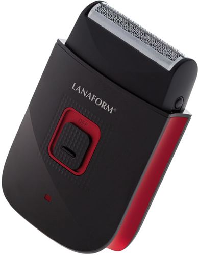 Maquinilla de afeitar de viaje recargable por USB o Red Lanaform LA130408