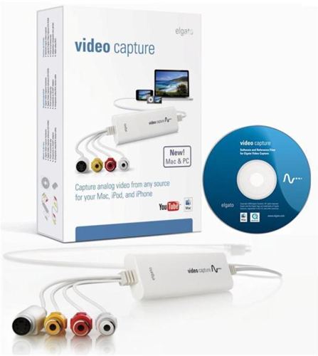 Capturadora Vídeo Analógico de Elgato para Mac/iPad/PC