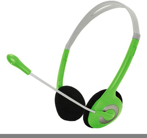 Cascos Auriculares con micrófono approx Stereo Ultraligero Verde