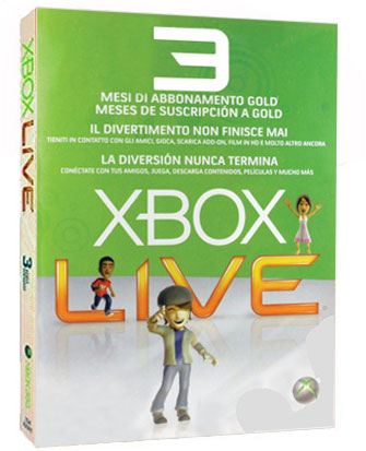 Xbox 360 LIVE 3 meses