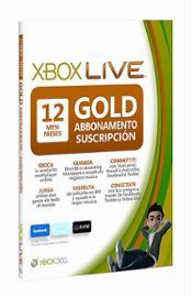 Xbox 360 LIVE 12 MESES TARJETA GOLD v4