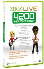 Xbox 360 LIVE 4200 PUNTOS v2