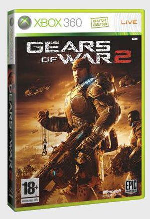 Juego Xbox 360 Gears of War 2 Spanish EMEA PAL DVD Classic