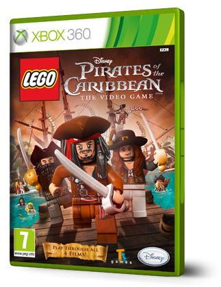 Juego Xbox 360 game Lego Piratas del Caribe
