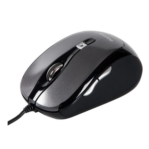 Ratón óptico con cable USB 2.0 approx - Diseño ergonómico -5 Botones
