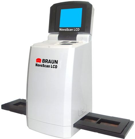 Escaner de negativos y diapositivas BRAUN PHOTO TECHNIK NOVOSCAN LCD