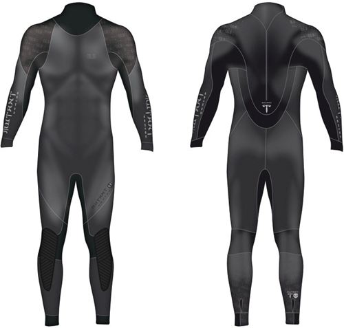 Traje de Neopreno B3 Mutant Series integral 5/4/3 - Manga larga - Gama alta de la colección B3 - XS/46