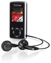 Reproductor de MP3 TrekStor I.Beat move S 2.0 Chrome con conexión de alta velocidad USB 2.0 - Radio / reproductor digital - flash 4 GB - WMA, MP3, WMA (DRM 9) - reproducción de vídeo - pantalla 1.5"