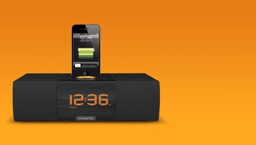 ALTAVOZ DESPERTADOR XTREMEMAC LUNA SST PARA IPHONE / IPOD