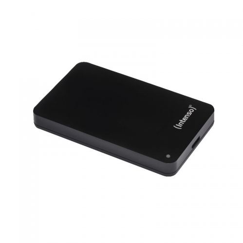 Disco duro externo Intenso Memory Case 2,5" USB 3.0, 1 TB, Velocidad de lectura 85,00 MB/s (570 x), Velocidad de grabación 75,00 MB/s (503 x), carcasa en plástico resistente, color negro