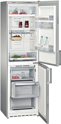 Frigoríficos combinados noFrost - SIEMENS- KG39NVI30- Combinado noFrost / Libre instalación / 200 x 60 cm / ecolight: iluminación mediante LEDs / A++ / Puertas acero antihuellas