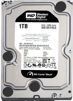 Disco duro interno Western Digital WD Caviar Black - 500 GB - SATA 6 Gb/s - Buffer 32 MB - 7200 rpm - 3.5" - Desktop - 5 años de garantía (WD5002AALX)