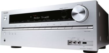 Cadena 5.1-Channel Network A/V Receiver ONKYO TX-NR414 Color Plata
