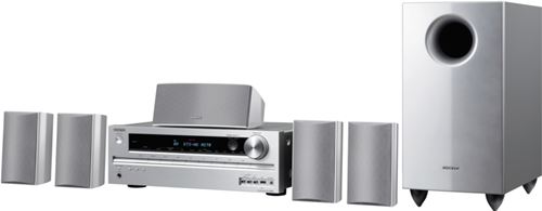 Cadena 5.1-Channel Home Cinema Receiver/Speaker Package ONKYO HTS 4505 Color Plata
