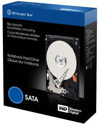 Disco duro interno Western Digital WD Scorpio Blue - 250 GB - SATA 3 Gb/s - Buffer 8 MB - 5400 rpm - 2.5'' - Mobile - 2 años de garantía (WD2500BPVT)