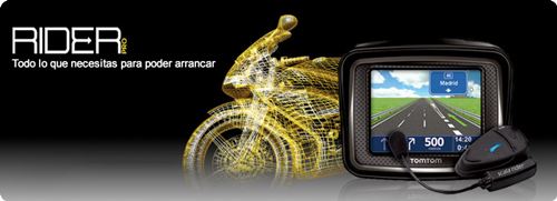 TomTom Rider Pro Europe. La navegación más inteligente para tu motocicleta.