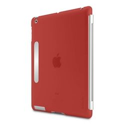 Snap Shield Secure para el nuevo iPad BELKIN Rojo