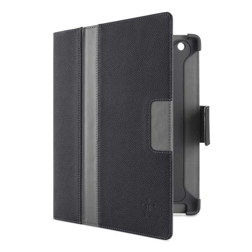 Funda Folio Cinema a rayas con pie de apoyo para el nuevo iPad y el iPad 2 BELKIN Gris