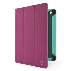 Funda Folio Tri-fold Duo Color Pro con pie de apoyo para el nuevo iPad y el iPad 2 BELKIN Rosa