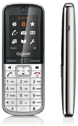 Teléfono inalámbrico Siemens Gigaset SL400H - El teléfono supletorio más ligero y elegante - Conexión para auriculares