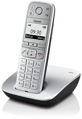 Teléfono inalámbrico Siemens Gigaset E500 - Un teléfono puramente intuitivo