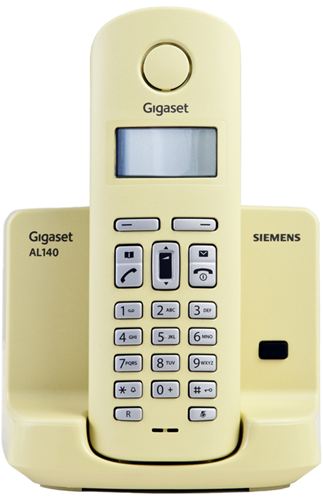 Teléfono inalámbrico Siemens Gigaset AL 140 - Un teléfono puramente intuitivo
