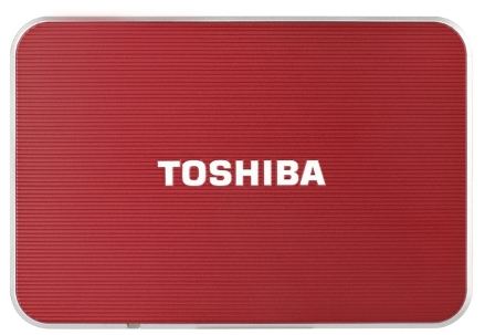 Disco Duro Externo Toshiba STOR.E EDITION 2.5" - 750 GB - USB 3.0 - rojo