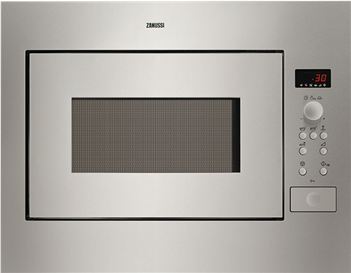 Zanussi ZNM 11 X Microondas integrable de 26 litros, Display electrónico, 5 niveles de potencia
