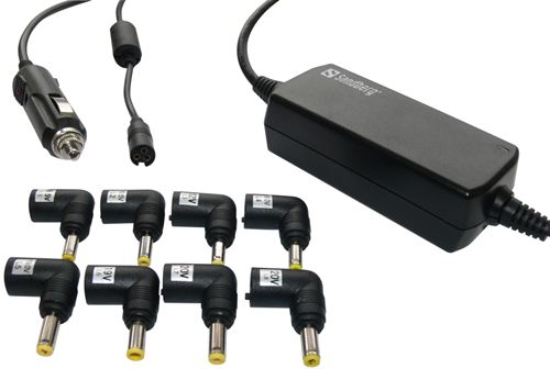 135-64 Sandberg Netbook 12V Car Adapter 40W