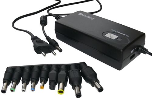135-65 Sandberg Laptop AC Adapter Digital 90W