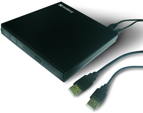 133-66 Sandberg USB Mini DVD Burner