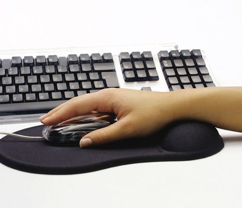 520-23 Sandberg Gel Mousepad with Wrist Rest