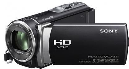 Sony HDRCX190EB Full HD 1920 x 1080 xoom óptico 25x