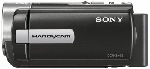 Sony DCRSX65EB LCD táctil, def. estándar, USB integrado, copia directa, 4GB