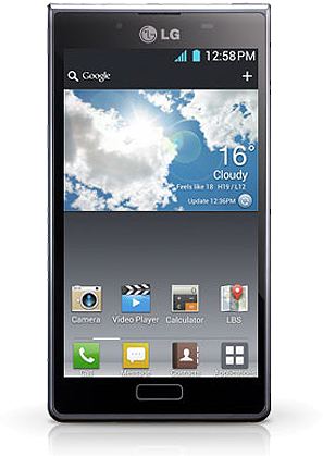 TELÉFONO MÓVIL LG P700 OPTIMUS L7 NEGRO