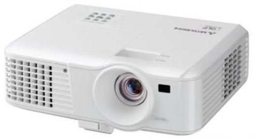 Proyector DLP Mitsubishi EX240U - 2500LUM - 2000:1 - XGA - 4000H + PANTALLA TRfPODE PT155-2BB 150X150CM