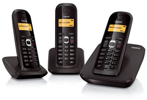 TRIO Telefónos ECO DECT Siemens Gigaset AS200 con HSP.