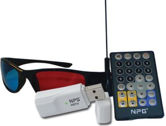 Sintonizadora NPG Real HDTV NANO-3D TV-HDTV-US3D0 - DVB-T (TDT), 3DTV, HD, TimeShift, Radio, EPG, Mando, USB 2.0 ¡¡ 1080i !!