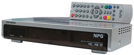 Receptor Digital Satélite NPG DSR-4008A, FTA SAT, ALI3329 TV-DSR4008A - DVB-S (Satélite), TV, HD, DiSEqC, EPG, Radio, Mando, RS-232 ¡¡ 1080i !!