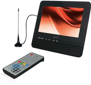 Mini TV LCD / Marco Digital 7" TDT Portátil NPG Real PTF700CA Mini TV+Photo Frame 7" TV-PTF700CA Panorámico 480 x 234, Multimedia, DVB-T (TDT), EPG, Radio, Mando, USB 2.0