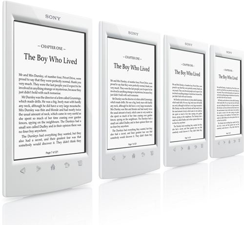 Sony PRST2HWC El lector de eBook más ligero del mundo, en color blanco