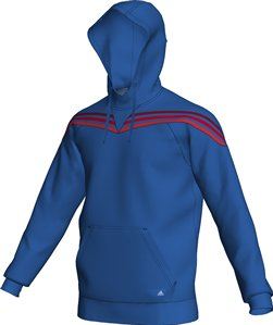 Sudadera ADIDAS SF 3S Heavy hoo · Color AZULPRIMO · Para HOMBRE / UNISEX · Ref: W62746 · Talla L