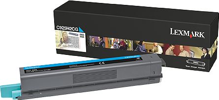 Lexmark C925 Cartucho de tóner Cian Alto Rendimiento Retornable - 7.500 pág.