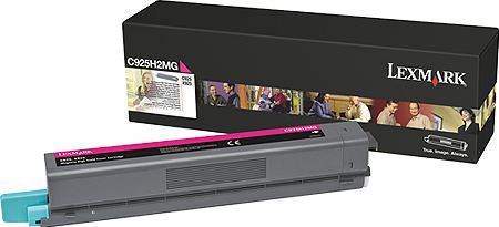 Lexmark C925 Cartucho de tóner Magenta Alto Rendimiento Retornable - 7.500 pág.