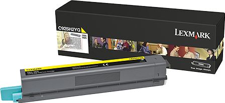 Lexmark C925 Cartucho de tóner Amarillo Alto Rendimiento Retornable - 7.500 pág.